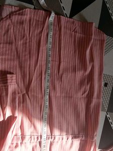 Chic Striped Button-Down Tunic NEW