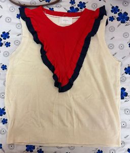 COCOVELY Korea Red Knit Sweater