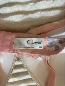 Clovia Padded Nonwired Floral Lace Bra
