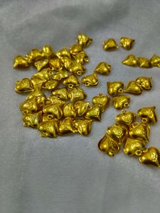 Metal Heart Golden Colour