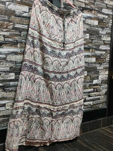 Paisley Print Ethnic Skirt