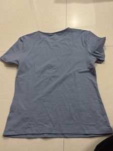 H&amp;M Blue Basic Tee