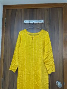 Elegant Yellow Kurta