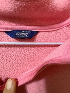 Crane Sports Pink Fleece Pullover