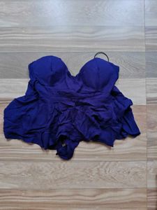 Purple Peplum top