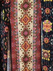 Patterned Ethnic woolen kurti with trouser