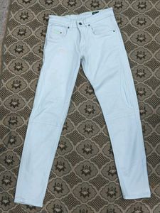 white Denim Jeans
