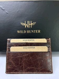 WILD HUNTER LEATHER CARD HOLDER