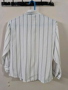 White and black 🖤 striped shirt