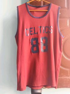 Red Celtics 88 Basketball Tank Top Men's