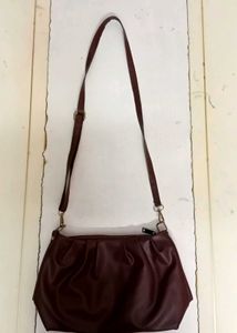 Brown Slingbag For Women