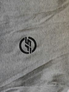 Grey Turtleneck Sweatshirt