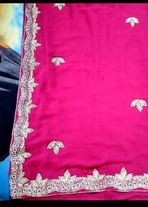 Beautiful Handwork Saree with blouse