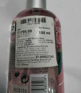 The Body Shop British Rose Eau de Toilette