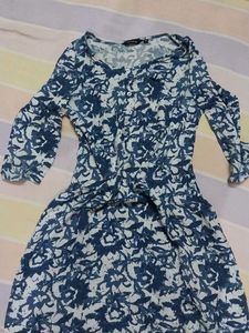 Blue Printed kurta
