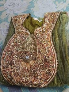 Embroidered Indian Outfit