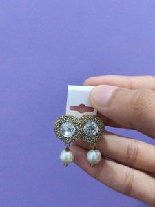 Elegant Pearl Necklace &amp; Earring Set
