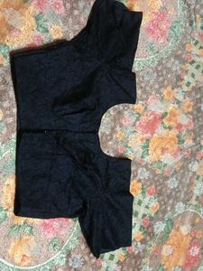 Elegant Black  Net Blouse