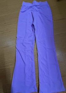 Lavender Flare Pants