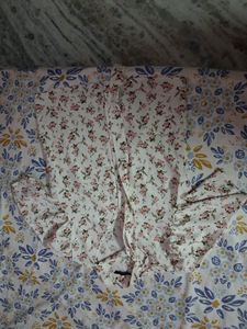 Cute Floral Print Top