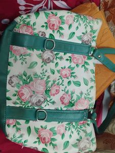 Floral Print Handbag