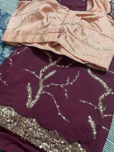 Designer Lehenga saree