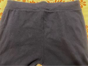 Navy Blue Capris with Drawstring Waist