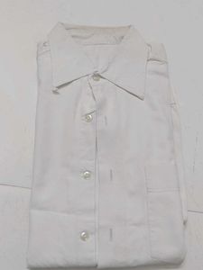 Classic White Men's Shirt