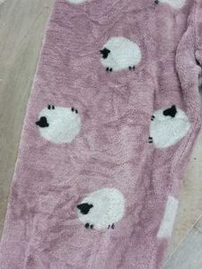Cute Sheep Fleece Pajama Pants