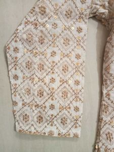 Sequined Kurta with Plazzo