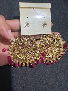 Pink Designer Earrings