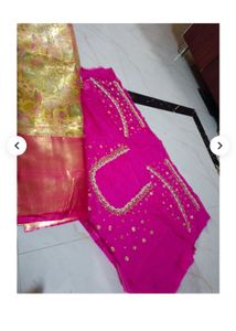 Stunning Pink Embellished Blouse