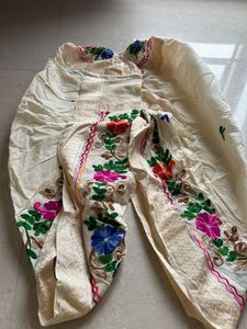 Embroidered Ethnic Dhoti Pants