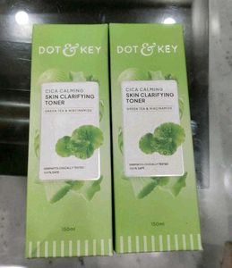🌿 Dot &amp; Key Cica Calming Skin Clarifying Toner2Pc