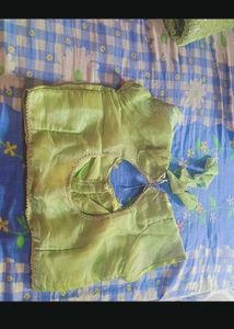 New Zimmi Choo Saree With Stitched Blouse