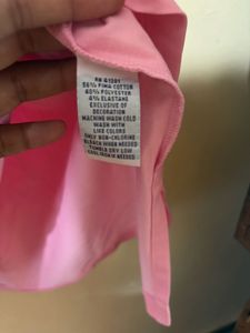 Men's Pink  Ralph Lauren Polo Golf T-Shirt OG