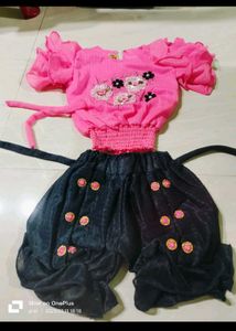 baby girls  top hot pant