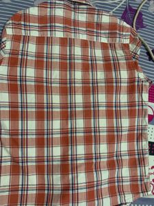 Boy's Plaid Button-Up Shirt