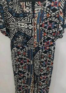 Trendy Geometric Jumpsuit