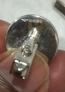 SILVER Bentley Motor Cap 'B' Original Cufflink