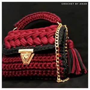 Crochet Luxury Sling Bag For Women And Girls ❤️💫