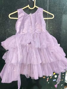 Cute Purple Party Dress
