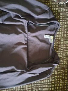 Black Long Sleeve Square Neck Top