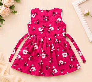 Adorable Floral Print Frock