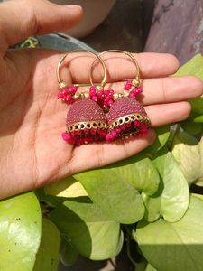Beautiful Dangle Earrings 🩷🎋