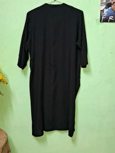 Embroidered Black Kurta of 1