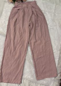 Cute Pink Wide Leg Pants