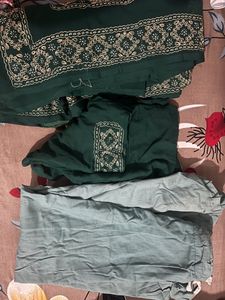 Women’s Green Saaree