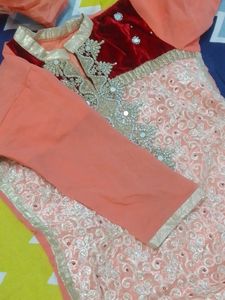 Heavy Embroidered Premium Quality Velvet Suit