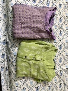 Patterned Tops Bundle - Size Medium